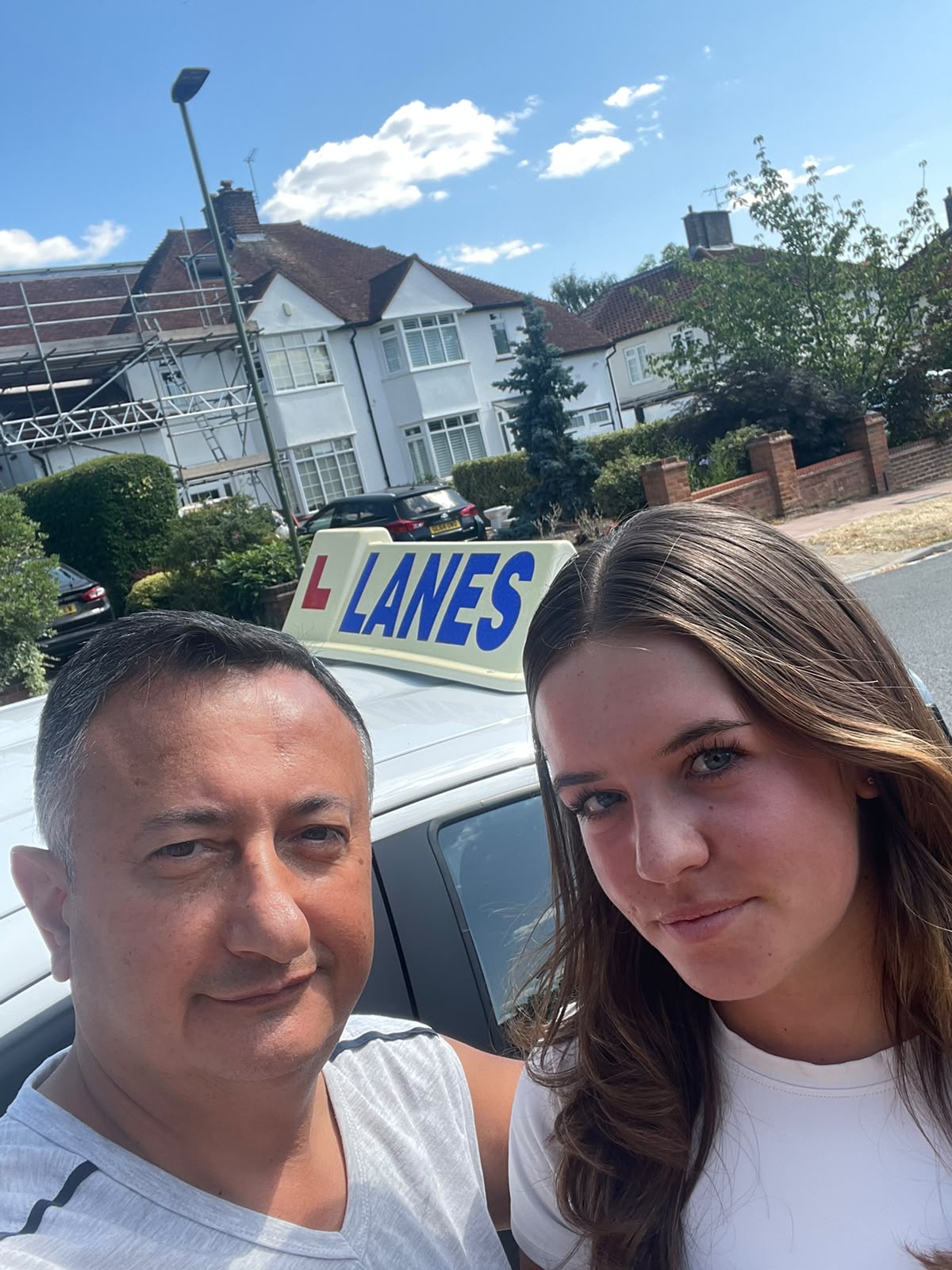 Terry’s Driving School Bromley - Happy Customer 3 Happy learner driver at Terry’s Driving School in Bromley - customer photo 3